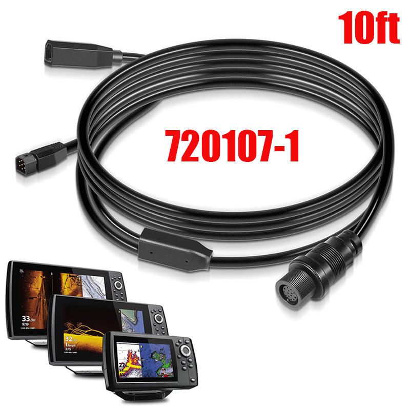 Fish Finder Transducer - كابل محول جهاز استشعار 720107-1 بطول