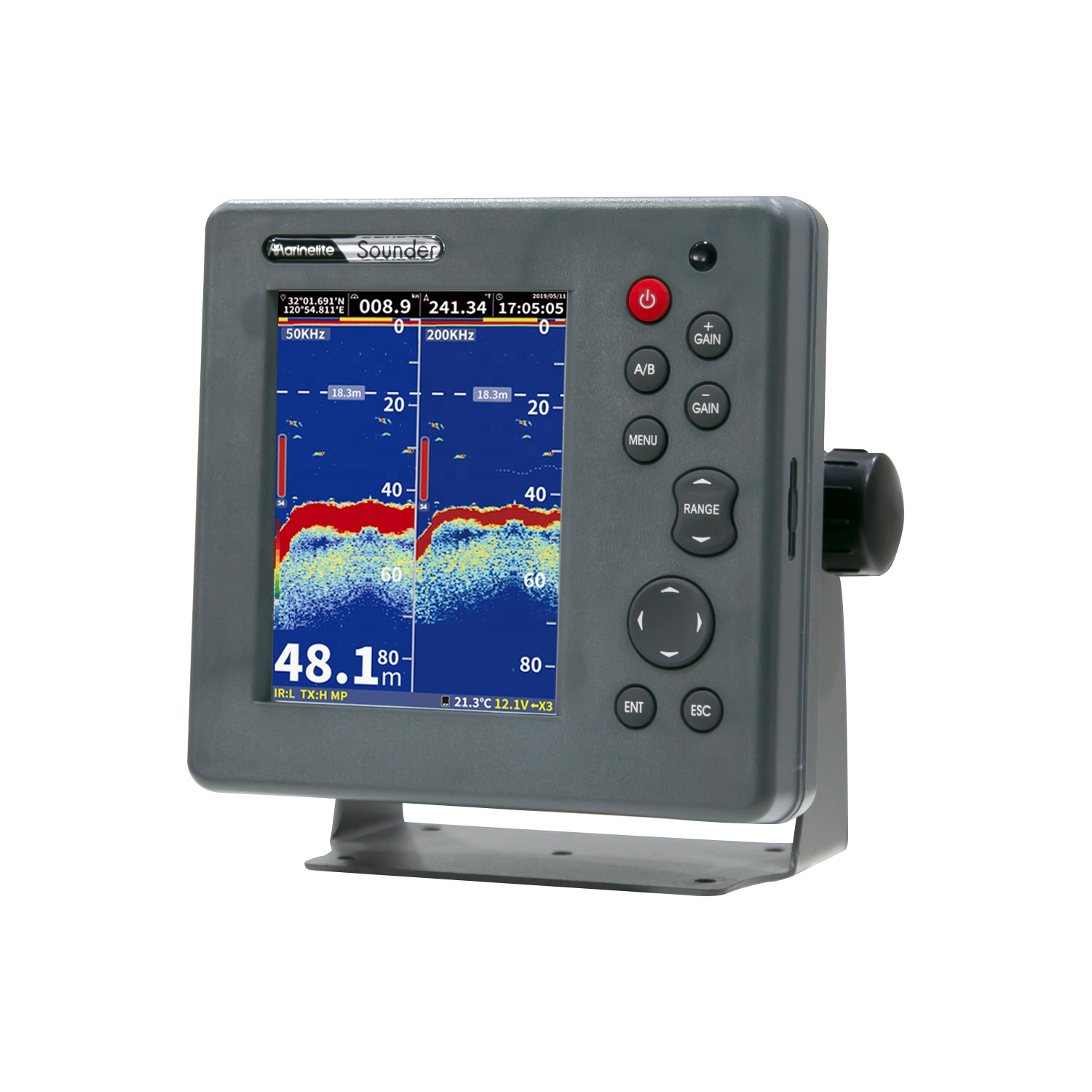 جهاز كشف الأسماك التجاري بحجم  - مراجعة Fishing Depth Finder وسعره