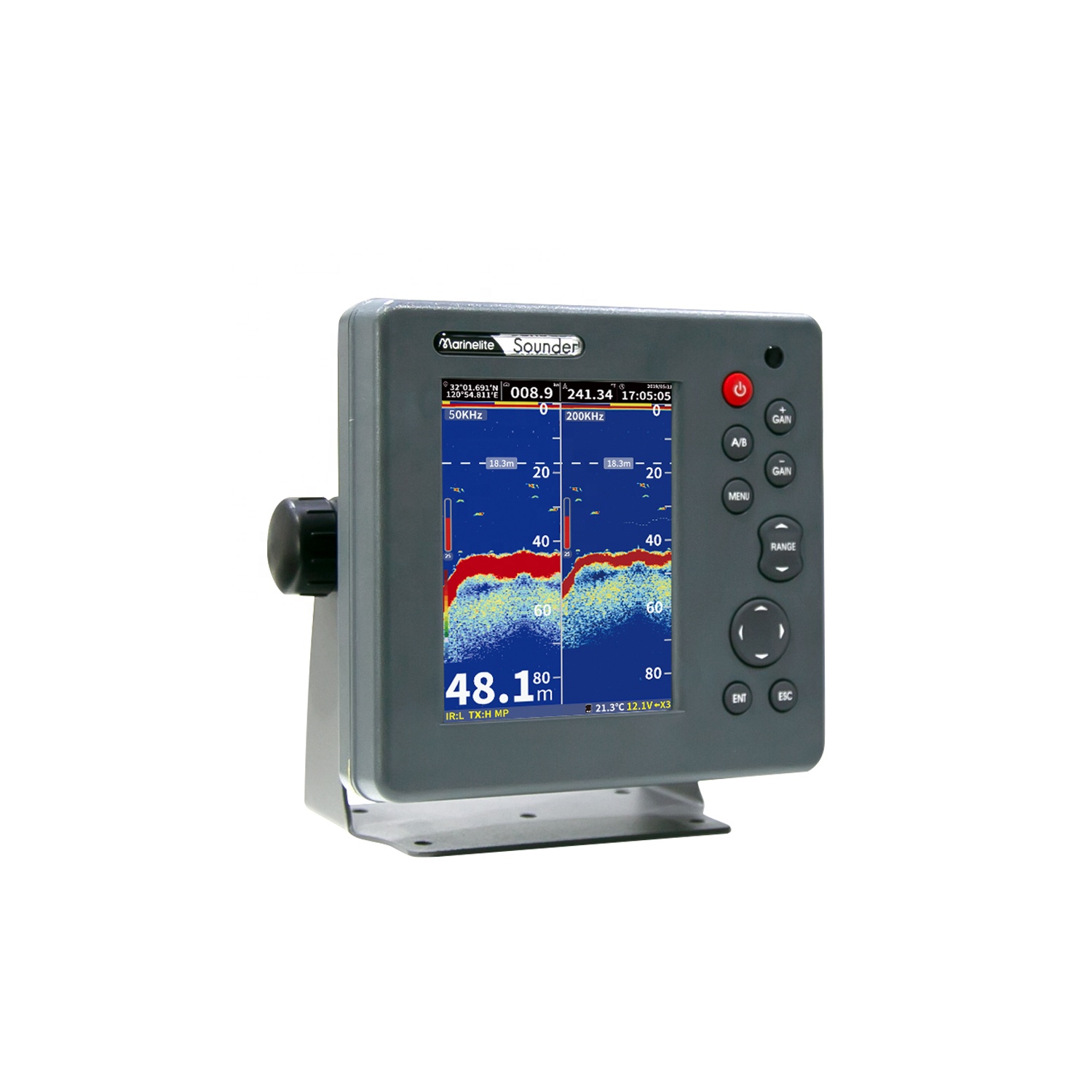 جهاز كشف الأسماك التجاري بحجم  - مراجعة Fishing Depth Finder وسعره