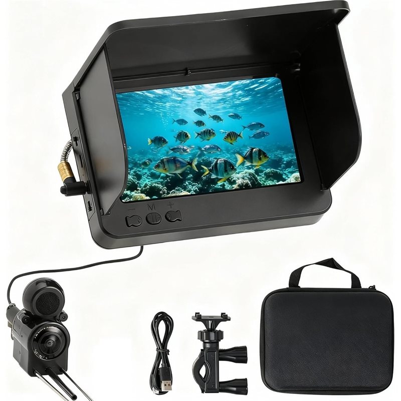 كاميرا A64T لصيد الأسماك تحت ا - مراجعة Fish Finder Portable وسعره